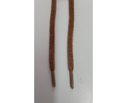 Cadarço Roliço 5 mm - 72 pares - CAFÉ BROWN - 100% Algodão - Ref. 13.250